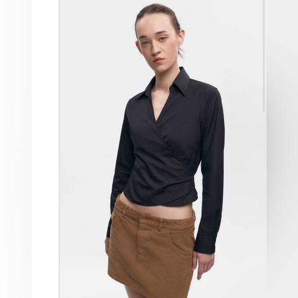 Kotn Wrap Top - Picture 1 of 3